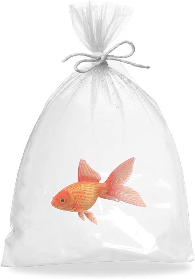 Clear Plastic Fish Bags 